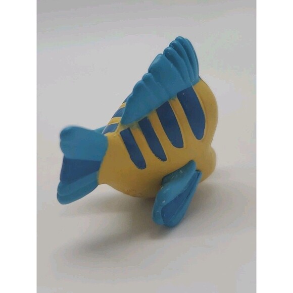 Little Mermaid Bouncy Flounder Fish Figure Cake.topper Replacement - Picture 4 of 6
